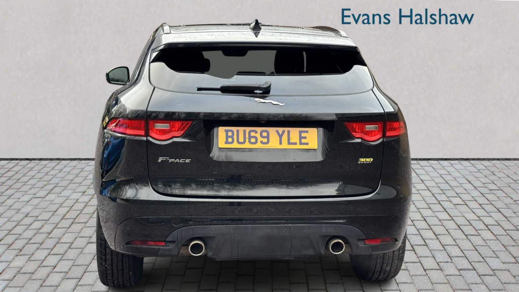 Jaguar F-Pace 2.0 300 300 Sport Awd 2019 BU69YLE Black #6
