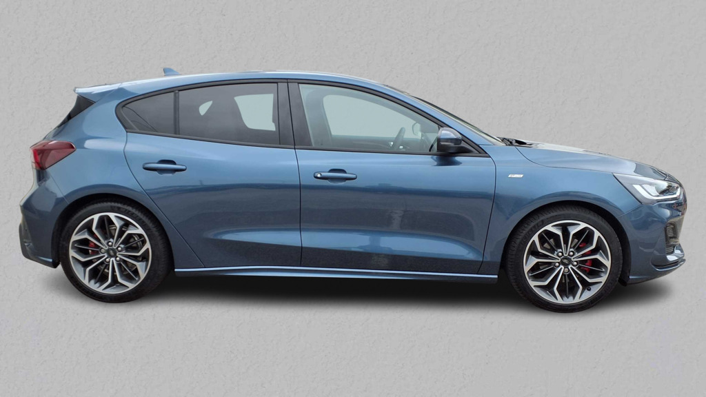 Ford Focus 1.0 Ecoboost Hybrid Mhev St-line X 2025 CK75ZMU Blue #3
