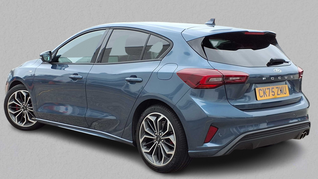 Ford Focus 1.0 Ecoboost Hybrid Mhev St-line X 2025 CK75ZMU Blue #2
