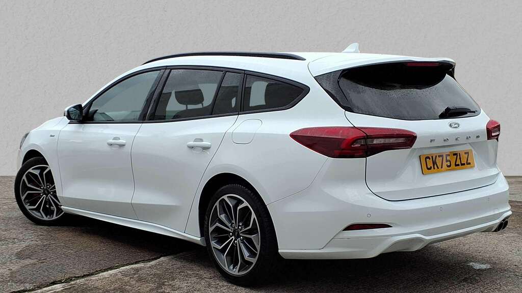 Ford Focus 1.0 Ecoboost Hybrid Mhev 155 St-line X 20 CK75ZLZ White #2