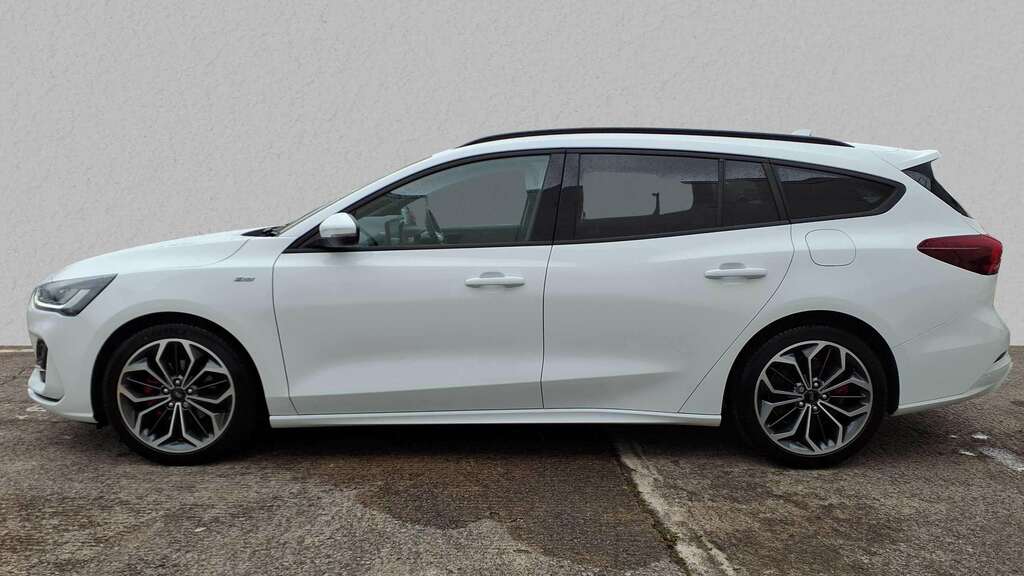 Ford Focus 1.0 Ecoboost Hybrid Mhev 155 St-line X 20 CK75ZLZ White #6