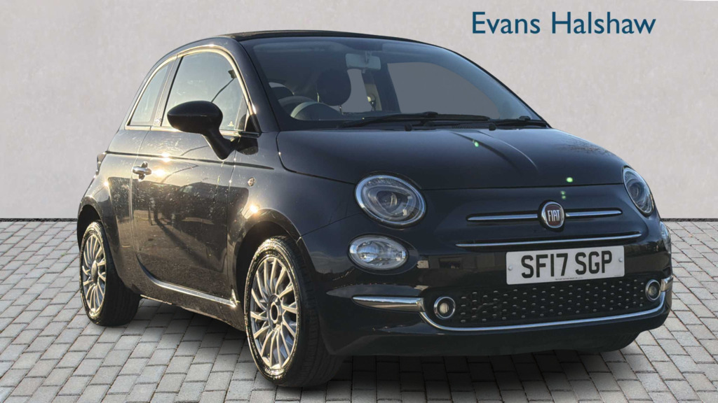 Fiat 500 0.9 Twinair 105 Lounge 2017 Black