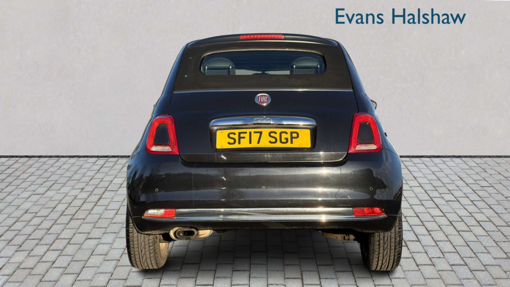 Fiat 500 0.9 Twinair 105 Lounge 2017 SF17SGP Black #4
