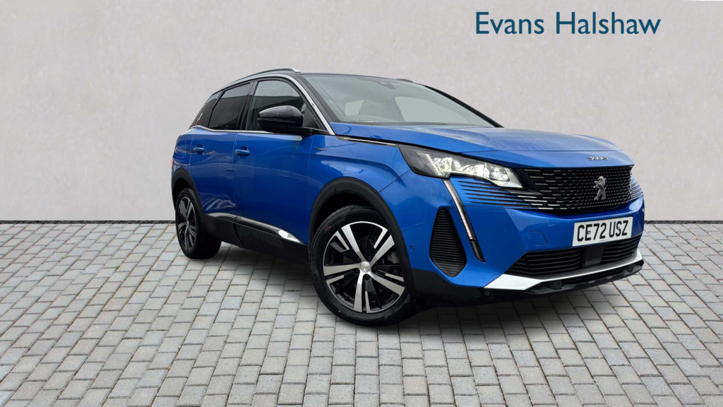 Peugeot 3008 1.6 Hybrid 225 Gt E-eat8 2022 Blue