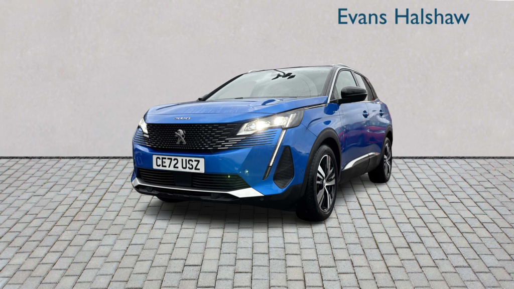 Peugeot 3008 1.6 Hybrid 225 Gt E-eat8 2022 Blue #3