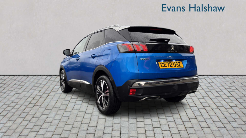 Peugeot 3008 1.6 Hybrid 225 Gt E-eat8 2022 Blue #4