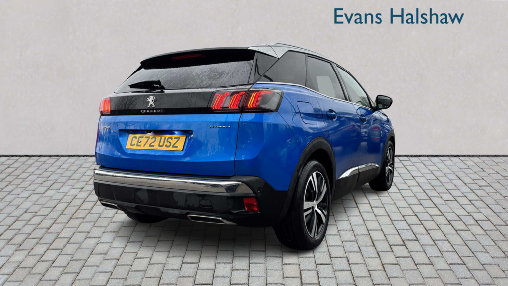 Peugeot 3008 1.6 Hybrid 225 Gt E-eat8 2022 Blue #6