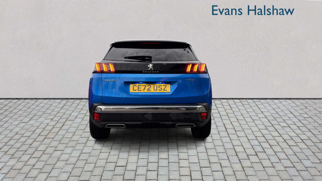 Peugeot 3008 1.6 Hybrid 225 Gt E-eat8 2022 Blue #5