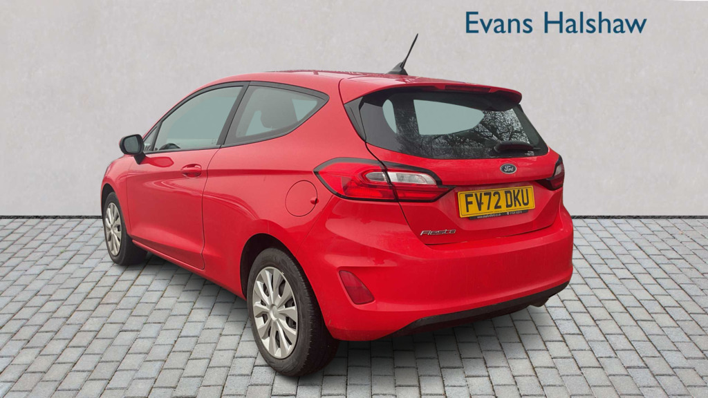Ford Fiesta 1.0 Ecoboost Trend 2022 FV72DKU Red #2