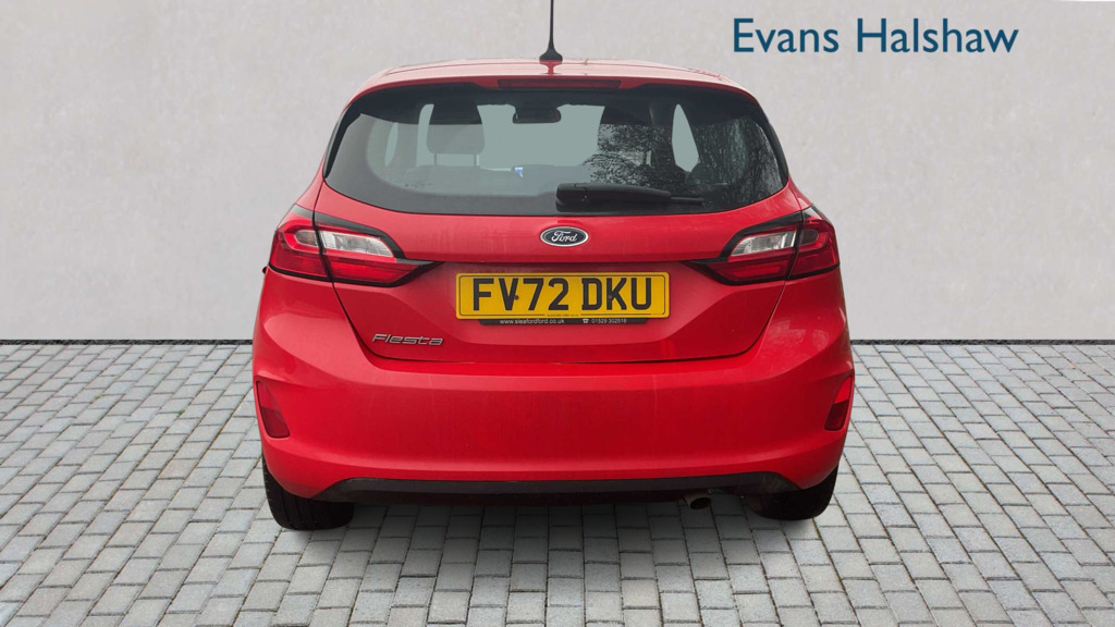 Ford Fiesta 1.0 Ecoboost Trend 2022 FV72DKU Red #5