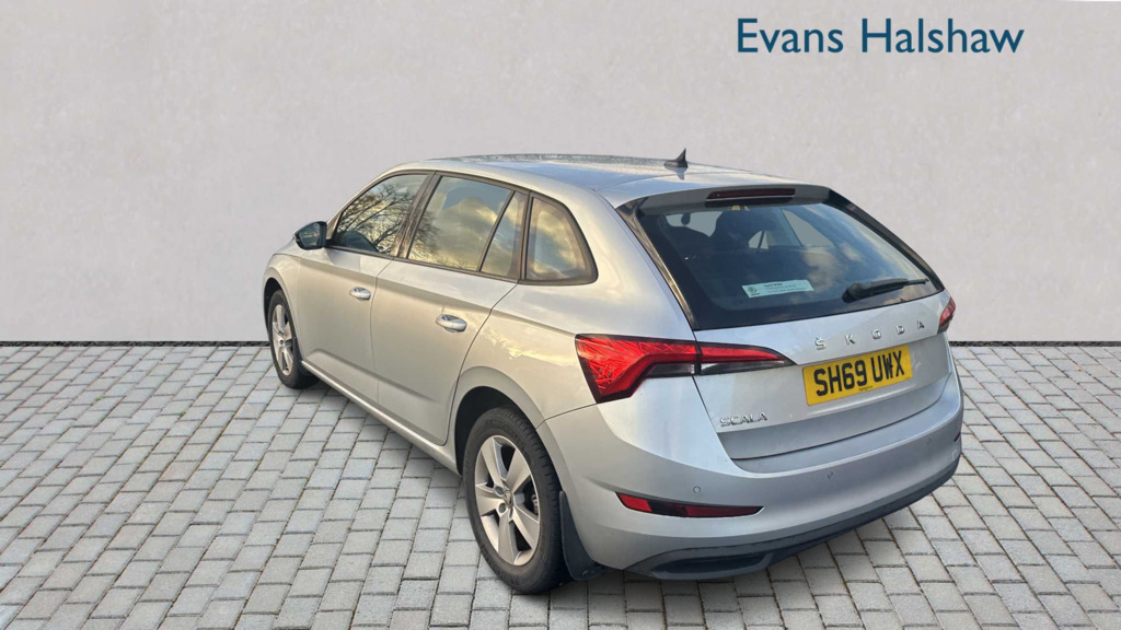 Skoda Scala 1.0 Tsi Se Dsg 2019 Silver #5