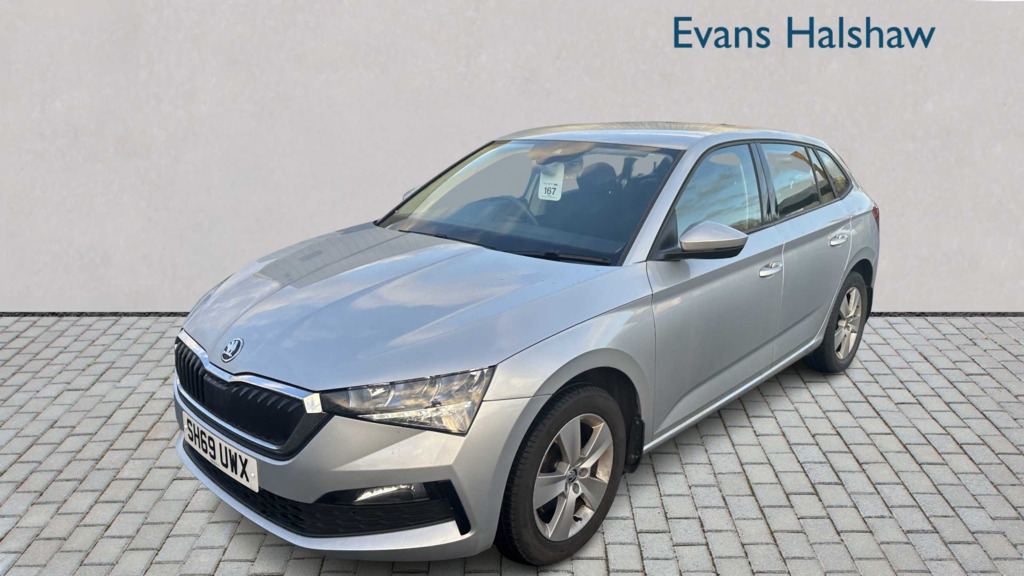 Skoda Scala 1.0 Tsi Se Dsg 2019 Silver #3