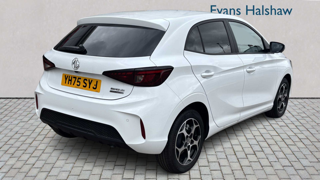 MG MG3 1.5 Hybrid Trophy 2025 YH75SYJ White #3