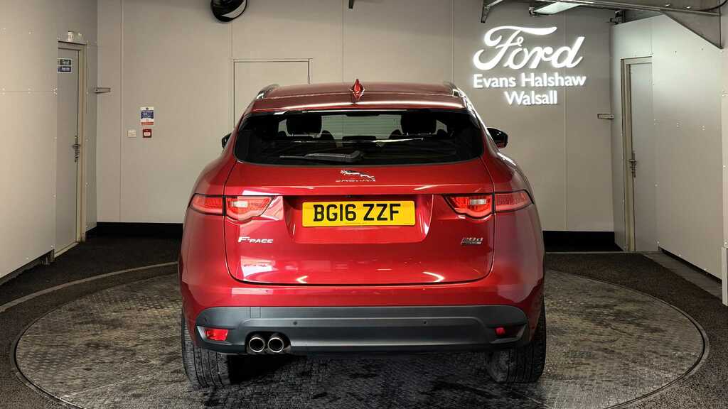 Jaguar F-Pace 2.0D R-sport Awd 2016 BG16ZZF Red #6