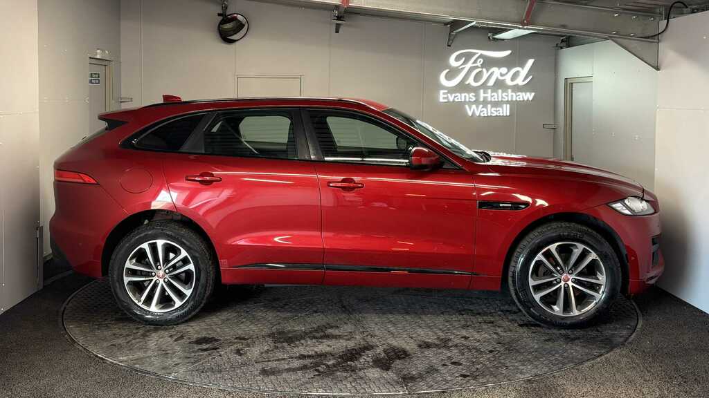 Jaguar F-Pace 2.0D R-sport Awd 2016 BG16ZZF Red #4