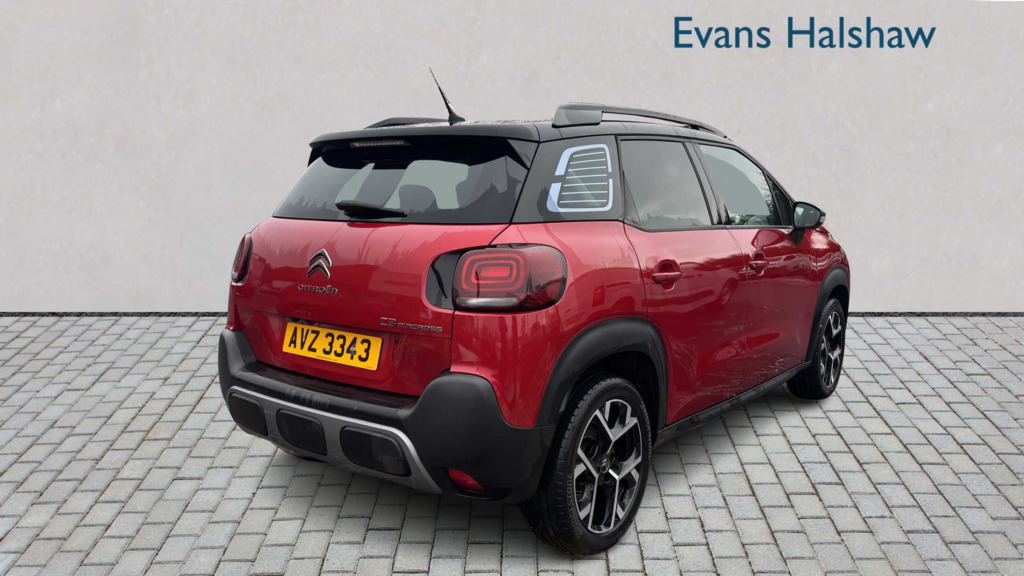 Citroen C3 Aircross 1.2 Puretech 110 Shine Plus 2022 AVZ3343 Red #3