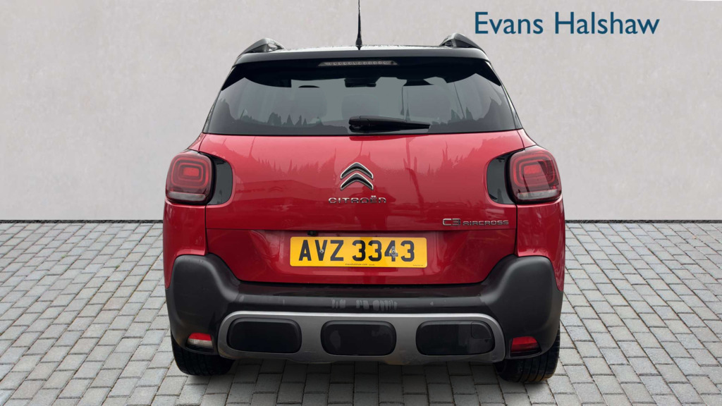 Citroen C3 Aircross 1.2 Puretech 110 Shine Plus 2022 AVZ3343 Red #4