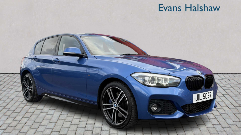 BMW 1 Series 120D Xdrive M Sport Shadow Ed Step 2019 Blue