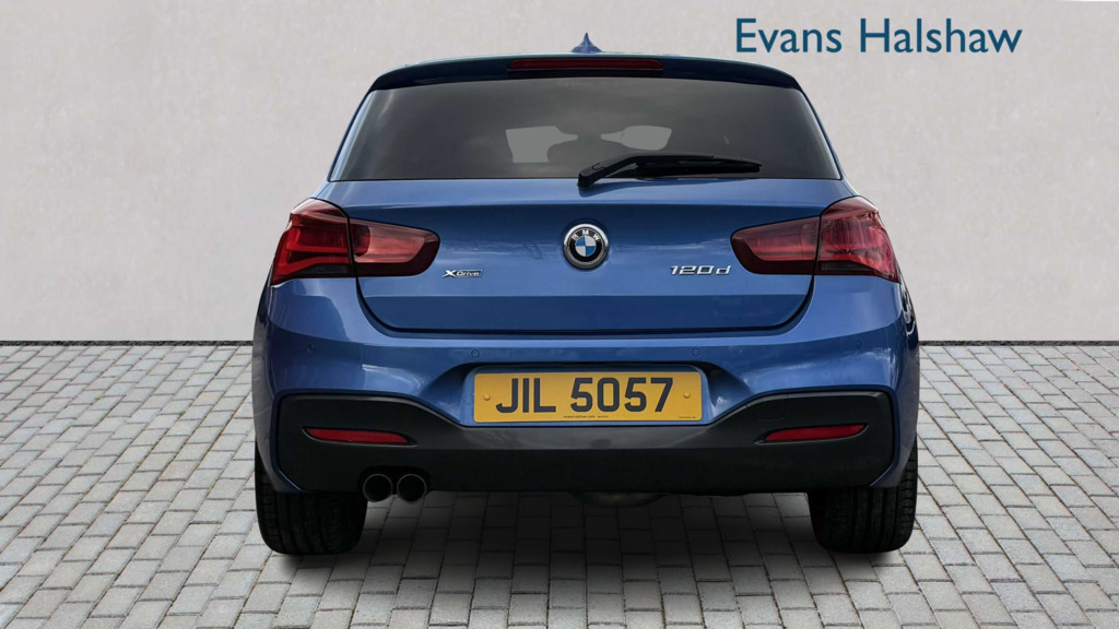 BMW 1 Series 120D Xdrive M Sport Shadow Ed Step 2019 YD19PPB Blue #3