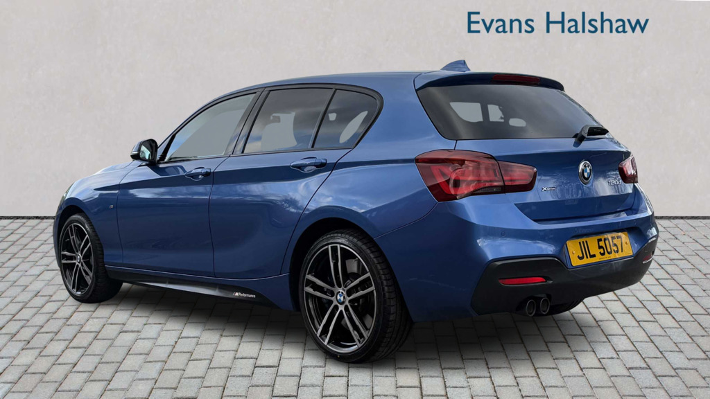 BMW 1 Series 120D Xdrive M Sport Shadow Ed Step 2019 YD19PPB Blue #4