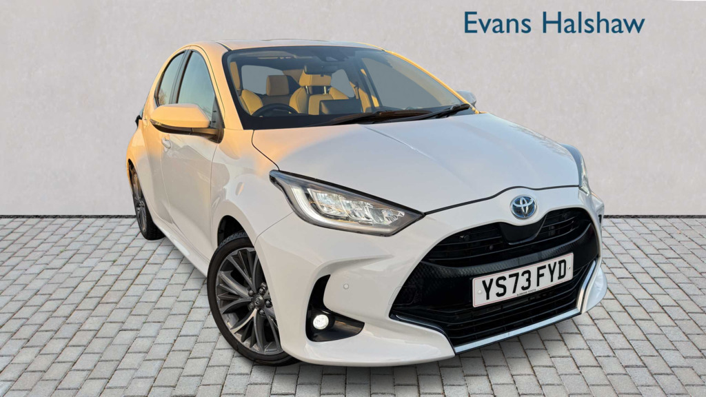 Toyota Yaris 1.5 Hybrid Excel Cvt 2023 White