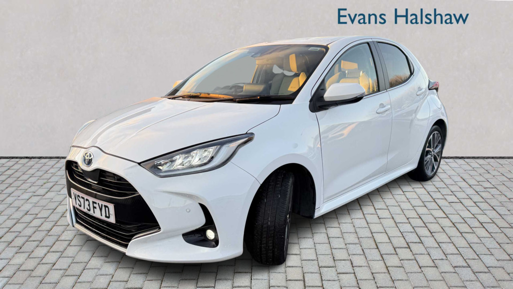 Toyota Yaris 1.5 Hybrid Excel Cvt 2023 YS73FYD White #2