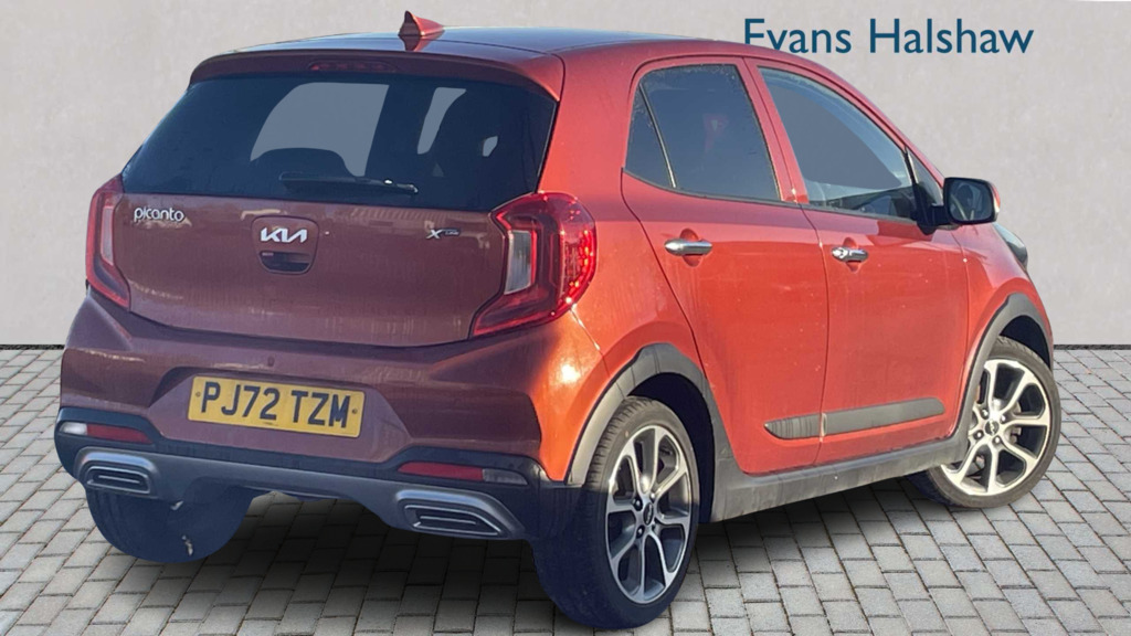 Kia Picanto 1.0 X-line S 2022 PJ72TZM Orange #4