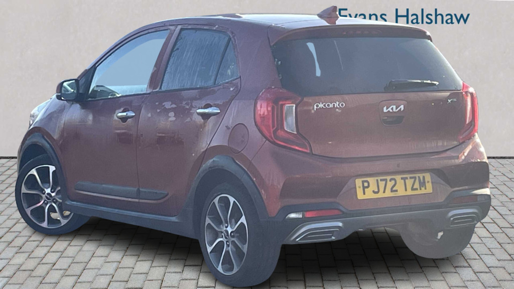 Kia Picanto 1.0 X-line S 2022 PJ72TZM Orange #2