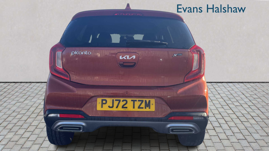 Kia Picanto 1.0 X-line S 2022 PJ72TZM Orange #5
