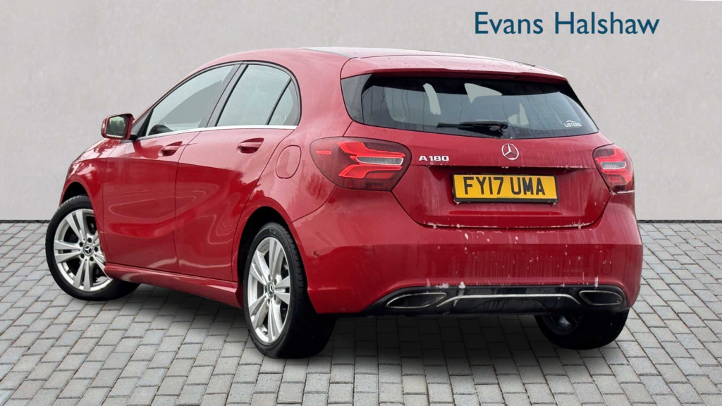 Mercedes-Benz A Class A180 Sport Premium 2017 FY17UMA Red #2