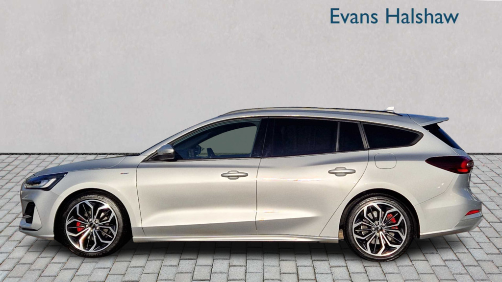 Ford Focus 1.0 Ecoboost Hybrid Mhev 155 St-line X 20 KM75FHY Silver #3