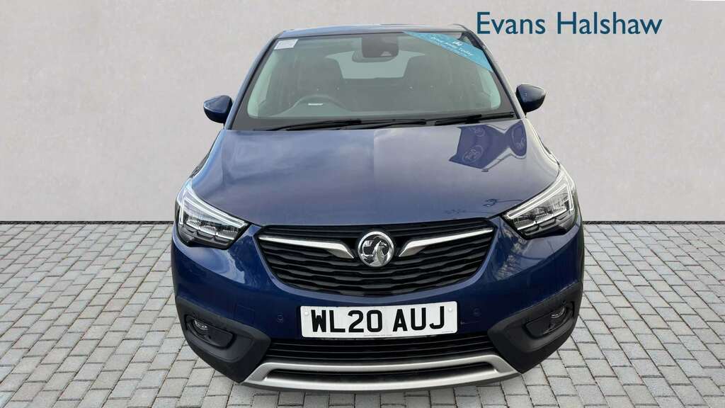 Vauxhall Crossland X 1.2T 130 Elite Nav Start Stop 2020 WL20AUJ Blue #4