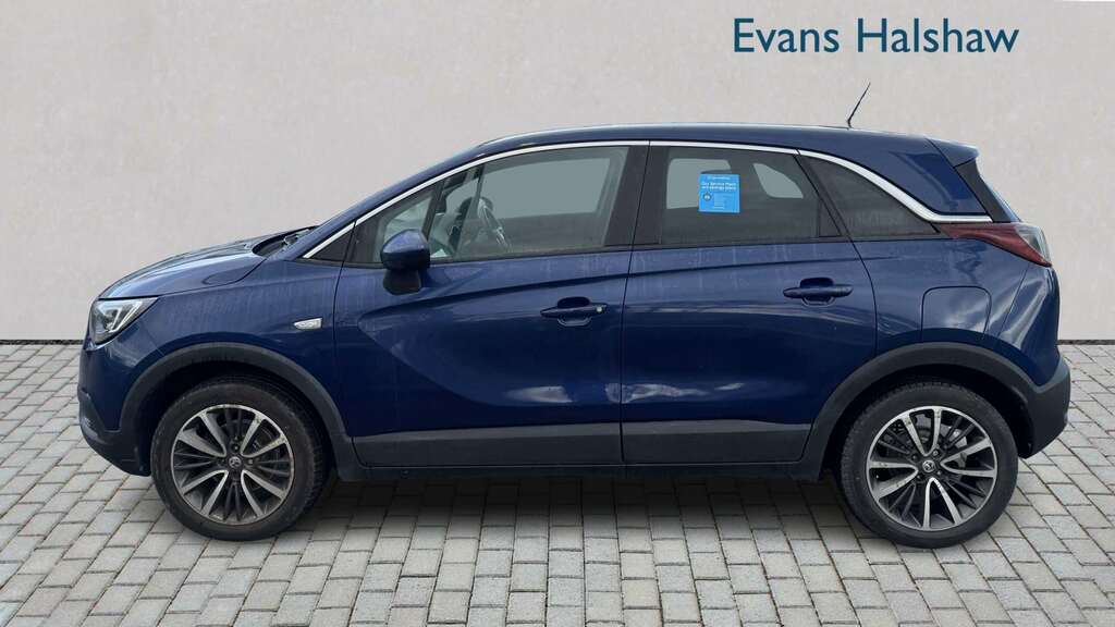 Vauxhall Crossland X 1.2T 130 Elite Nav Start Stop 2020 WL20AUJ Blue #3