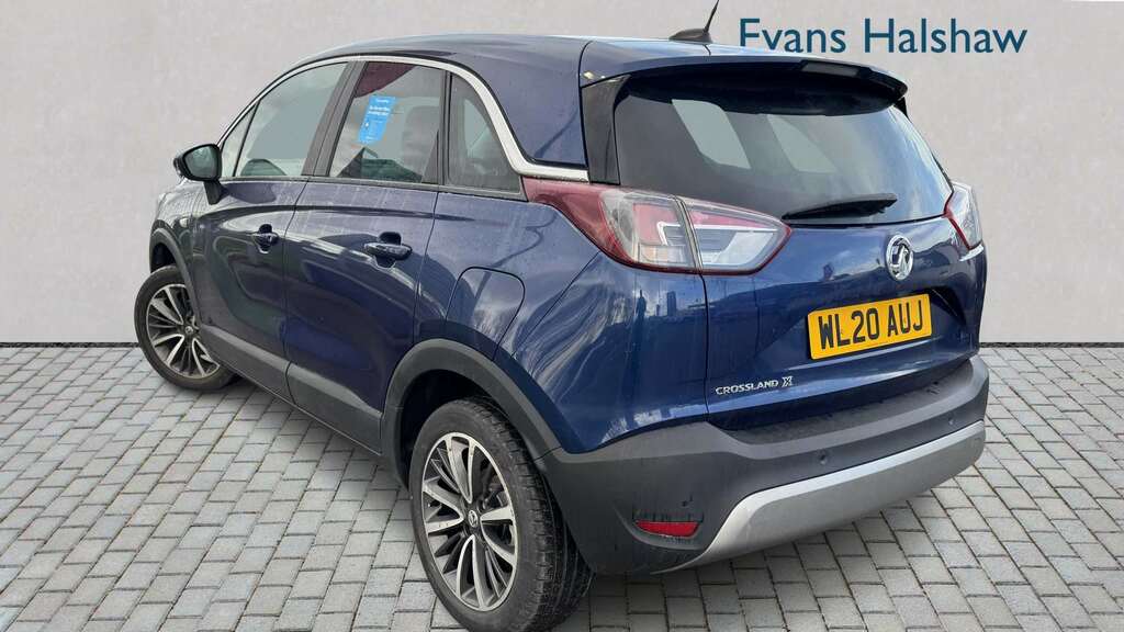 Vauxhall Crossland X 1.2T 130 Elite Nav Start Stop 2020 WL20AUJ Blue #2