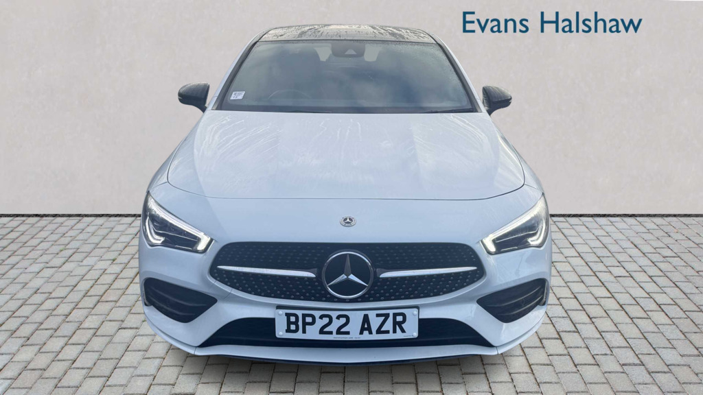 Mercedes-Benz CLA Class 180 Amg Line Premium Night Ed Tip 2022 BP22AZR White #5