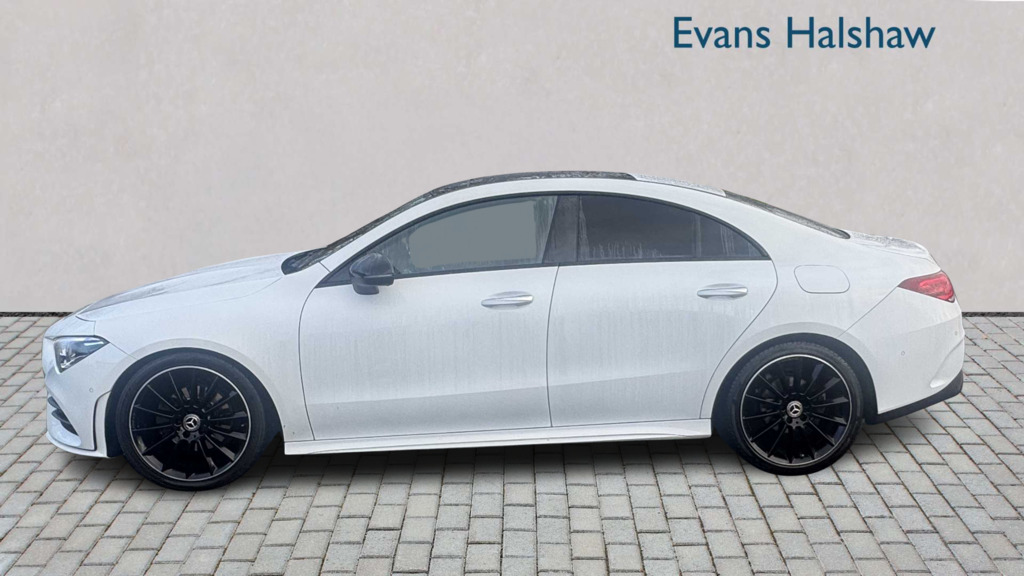 Mercedes-Benz CLA Class 180 Amg Line Premium Night Ed Tip 2022 BP22AZR White #6
