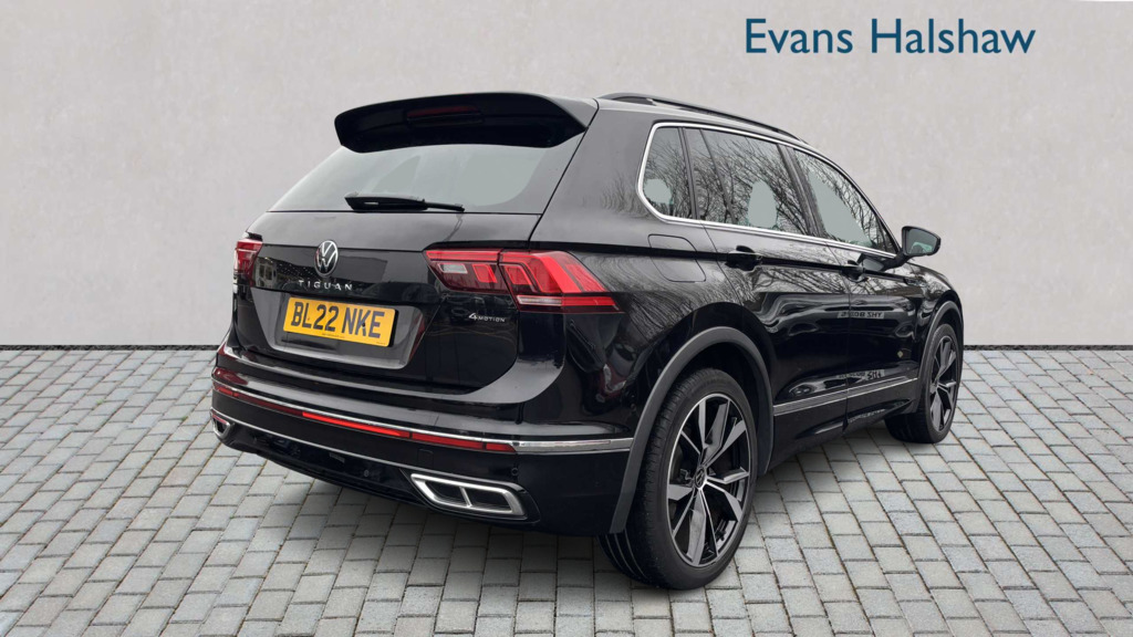 Volkswagen Tiguan 2.0 Tsi 4Motion R-line Dsg 2022 BL22NKE Black #4