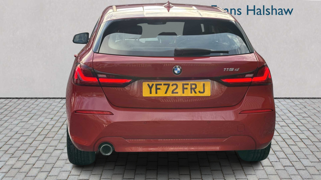 BMW 1 Series 116D Se Live Cockpit Professional 2022 YF72FRJ Red #6