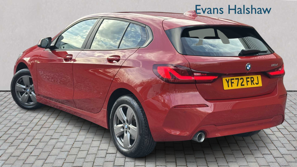BMW 1 Series 116D Se Live Cockpit Professional 2022 YF72FRJ Red #3