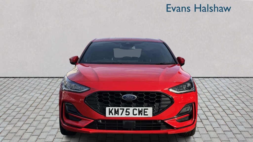 Ford Focus 1.0 Ecoboost Hybrid Mhev St-line 2025 KM75CWE Red #4