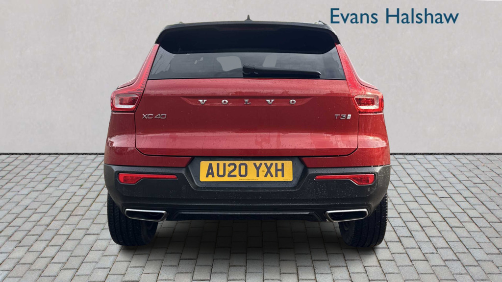 Volvo XC40 1.5 T3 163 R Design Geartronic 2020 AU20YXH Red #5