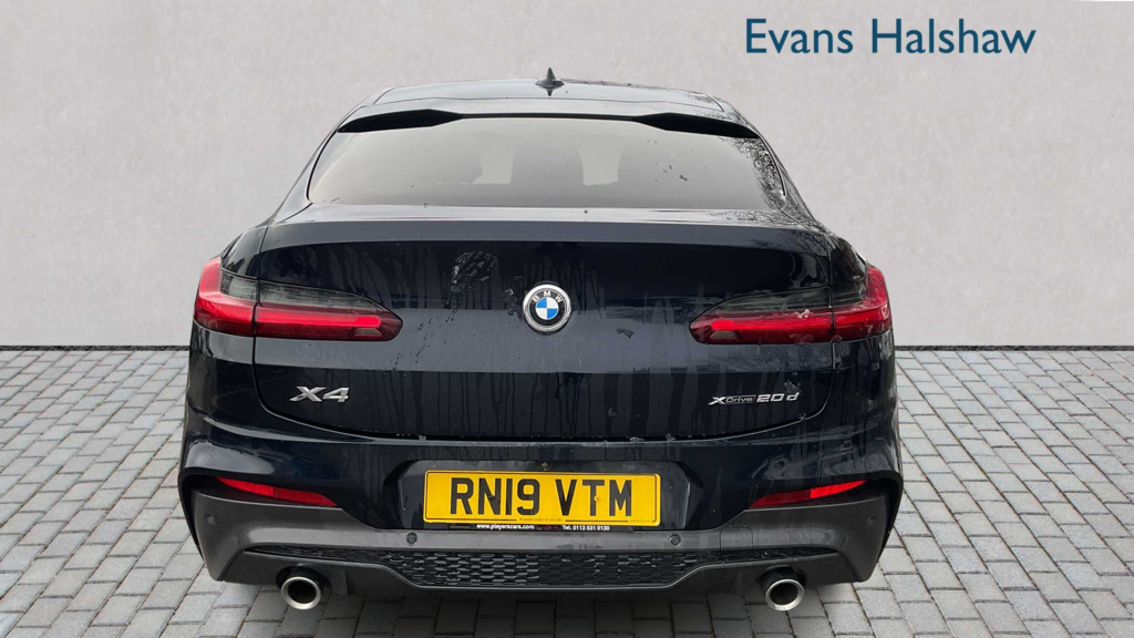 BMW X4 Xdrive20d M Sport Step 2019 RN19VTM Black #5