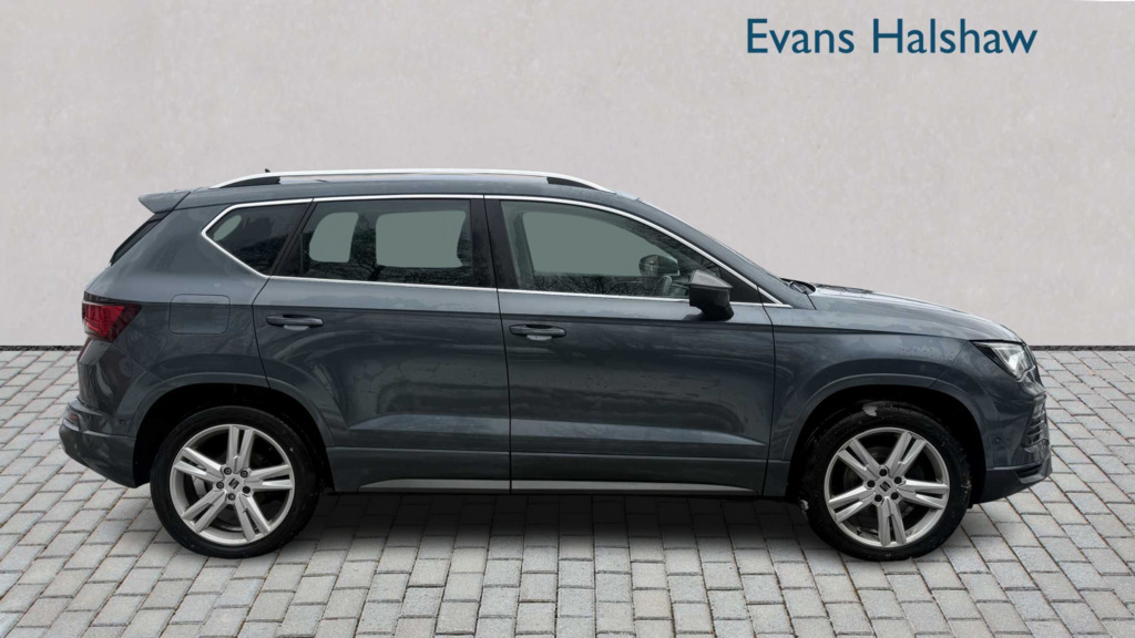 Seat Ateca 2.0 Tdi 150 Fr Dsg 4Drive 2021 CVZ4265 Grey #4