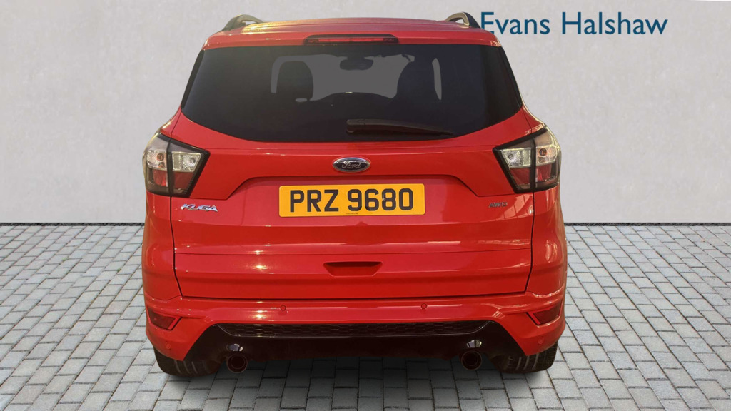 Ford Kuga 1.5 Ecoboost 176 St-line 2019 Red #3