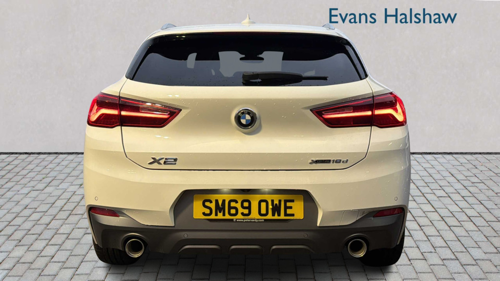 BMW X2 Xdrive 18D M Sport X Step 2020 White #5