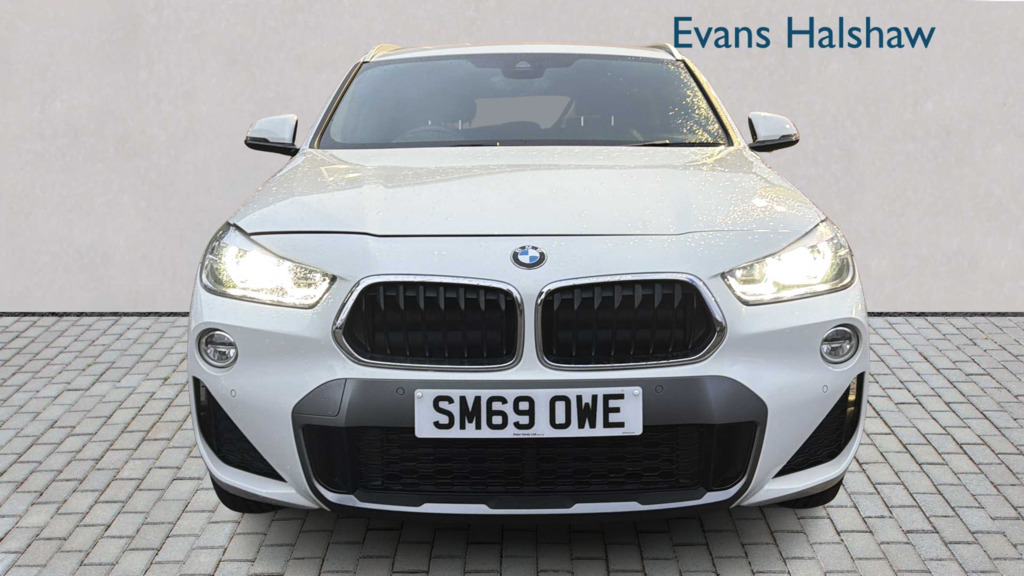 BMW X2 Xdrive 18D M Sport X Step 2020 White #4