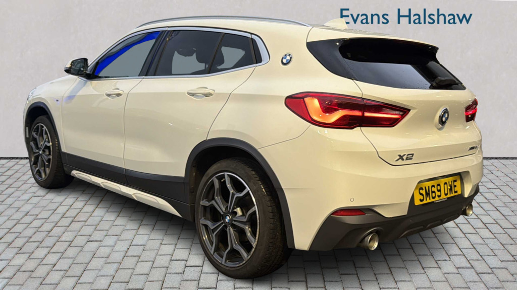 BMW X2 Xdrive 18D M Sport X Step 2020 White #2