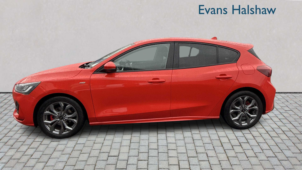 Ford Focus 1.0 Ecoboost Hybrid Mhev 155 St-line 2024 EJ74ORU Red #5