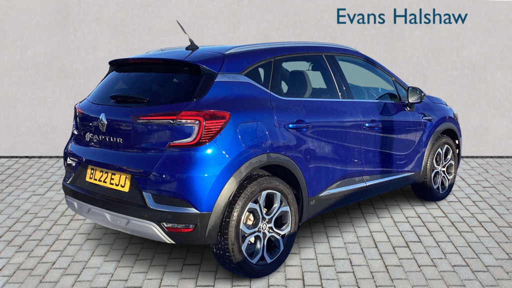 Renault Captur 1.0 Tce 90 Se Edition 2022 BL22EJJ Blue #3
