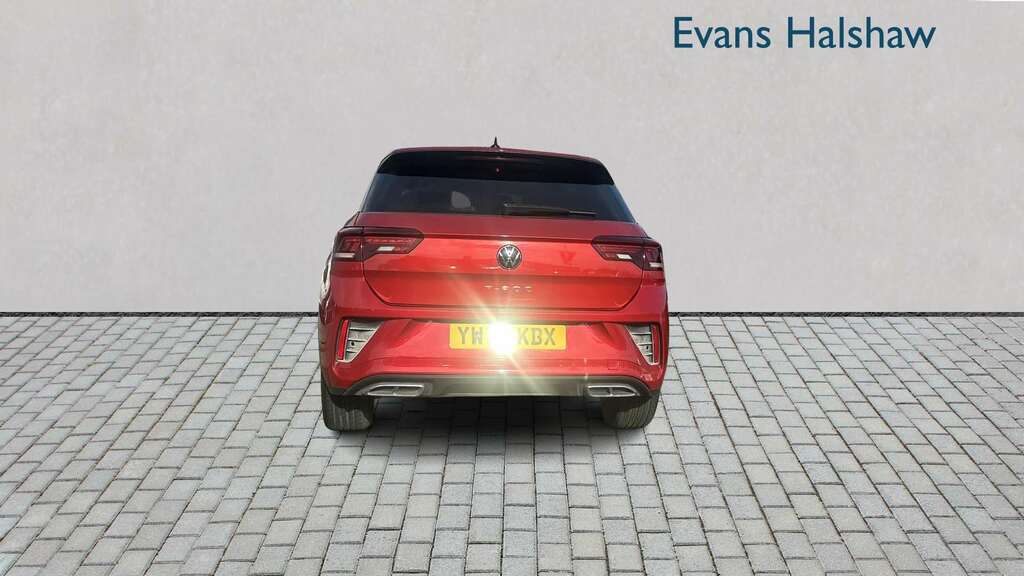 Volkswagen T-Roc 1.5 Tsi R-line Dsg 2022 YW72KDX Red #4